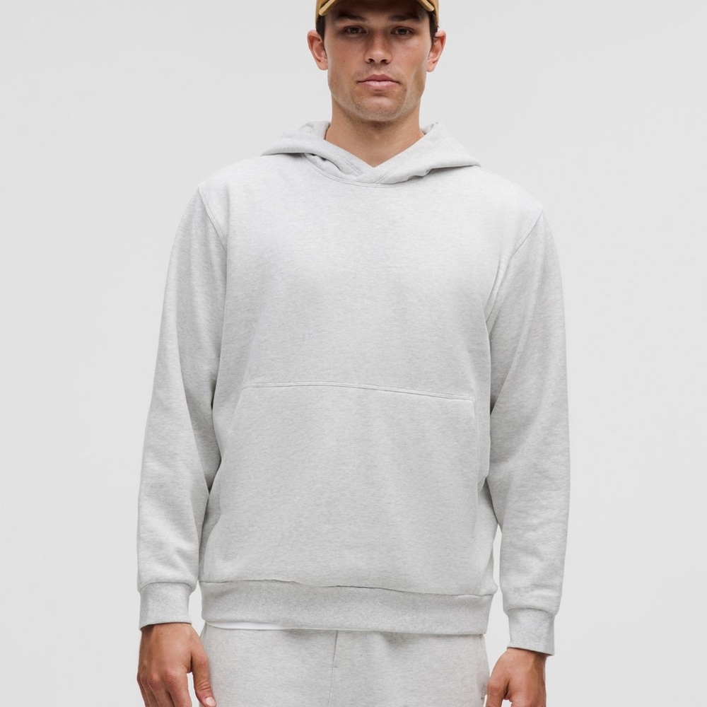 Lululemon Heather Grey Steady State Pullover